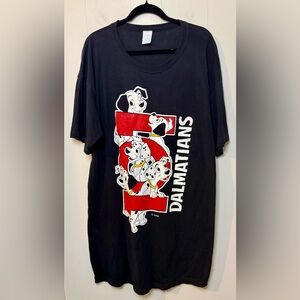 Vintage 90s 101 Dalmations Disney Movie Promo Nightgown OSFA, OS